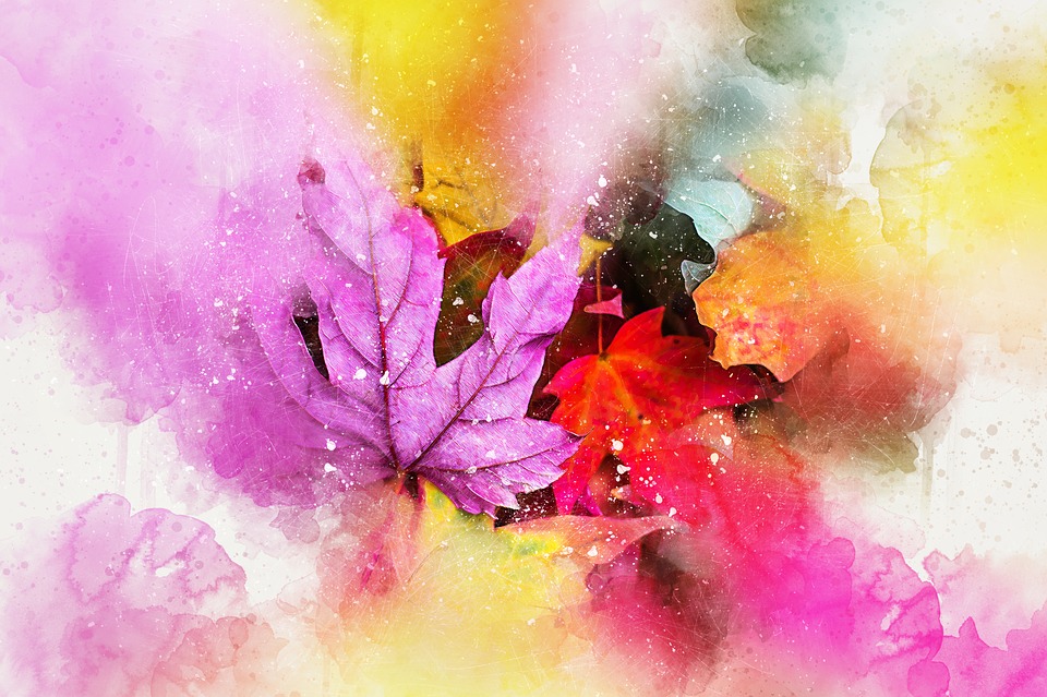 960x639 Free Photo Art Nature Watercolor Abstract Leaves Vintage - Abstract Watercolor