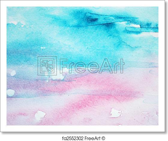 560x470 Free Art Print Of Abstract Watercolor Background On Paper Texture - Abstract Watercolor Background
