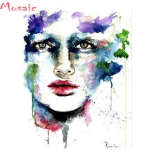 220x220 Painting Faces Watercolor Promotion Shop For Promotional Painting - Abstract Watercolor Face