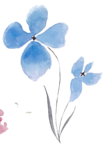 341x466 Free Abstract Watercolor Flowers Vector - Abstract Watercolor Flowers