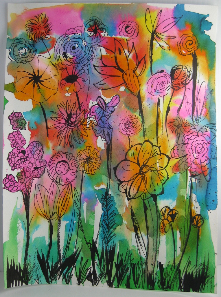 764x1024 Watercolor Flower Ideas Fresh Made By Nicole Abstract Watercolor - Abstract Watercolor Flowers
