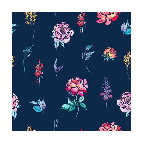 473x473 Abstract Watercolor Floral Seamless Pattern In A La Prima Style - Abstract Watercolor Flowers