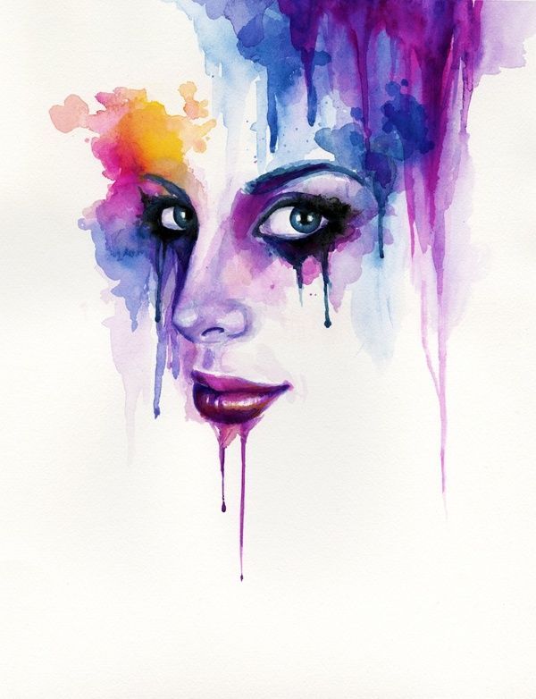 600x782 Image Result For Abstract Watercolour Ideas Klara Paintings - Abstract Watercolor Ideas