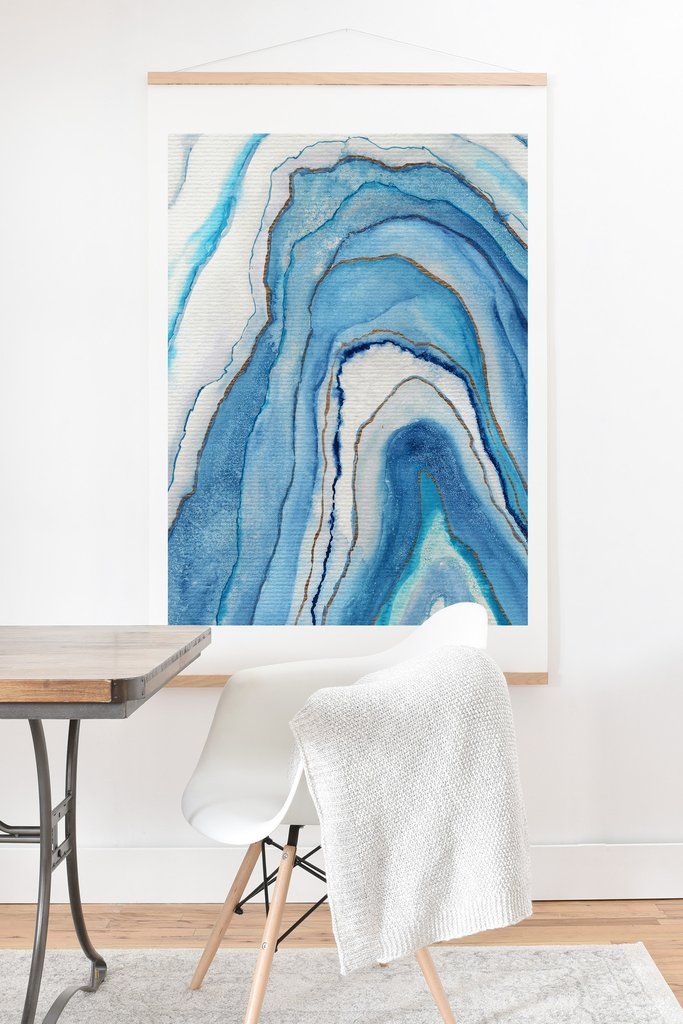 683x1024 Viviana Gonzalez Agate Inspired Watercolor Abstract 02 Art Print - Abstract Watercolor Ideas