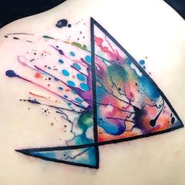 375x375 Watercolor Tattoo - Abstract Watercolor Ideas