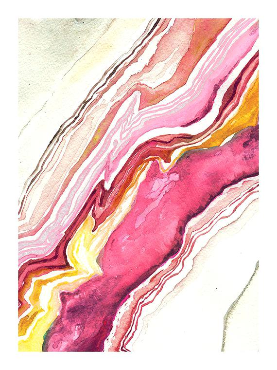570x760 Abstract Watercolor Art By For Sale Letsbnb - Abstract Watercolor Ideas
