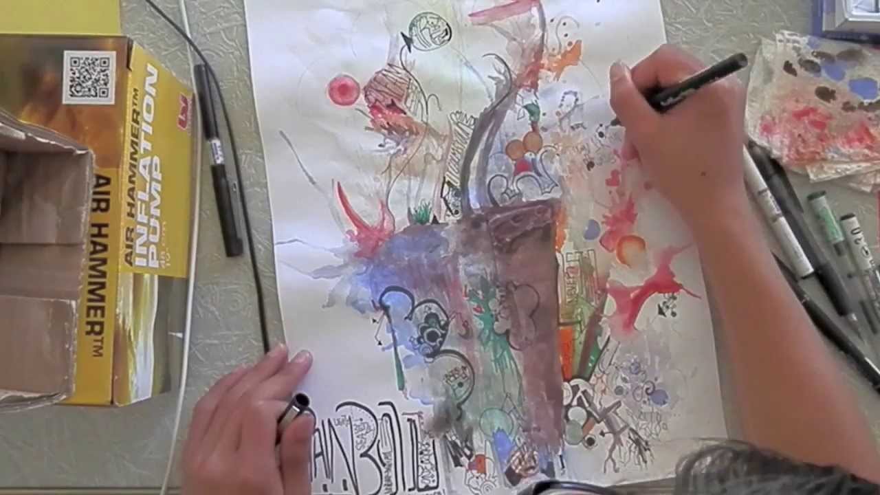 1280x720 Vas - Abstract Watercolor Ink