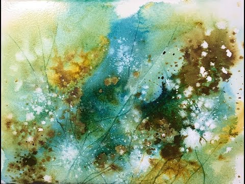 480x360 Abstract Watercolor Landscape - Abstract Watercolor Landscape