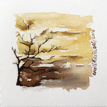 354x354 Shop Minimalist Landscape Paintings On Wanelo - Abstract Watercolor Landscape Paintings