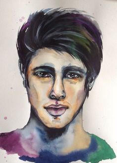 236x329 10 Best Watercolor Portraits Images Watercolor - Abstract Watercolor Portraits