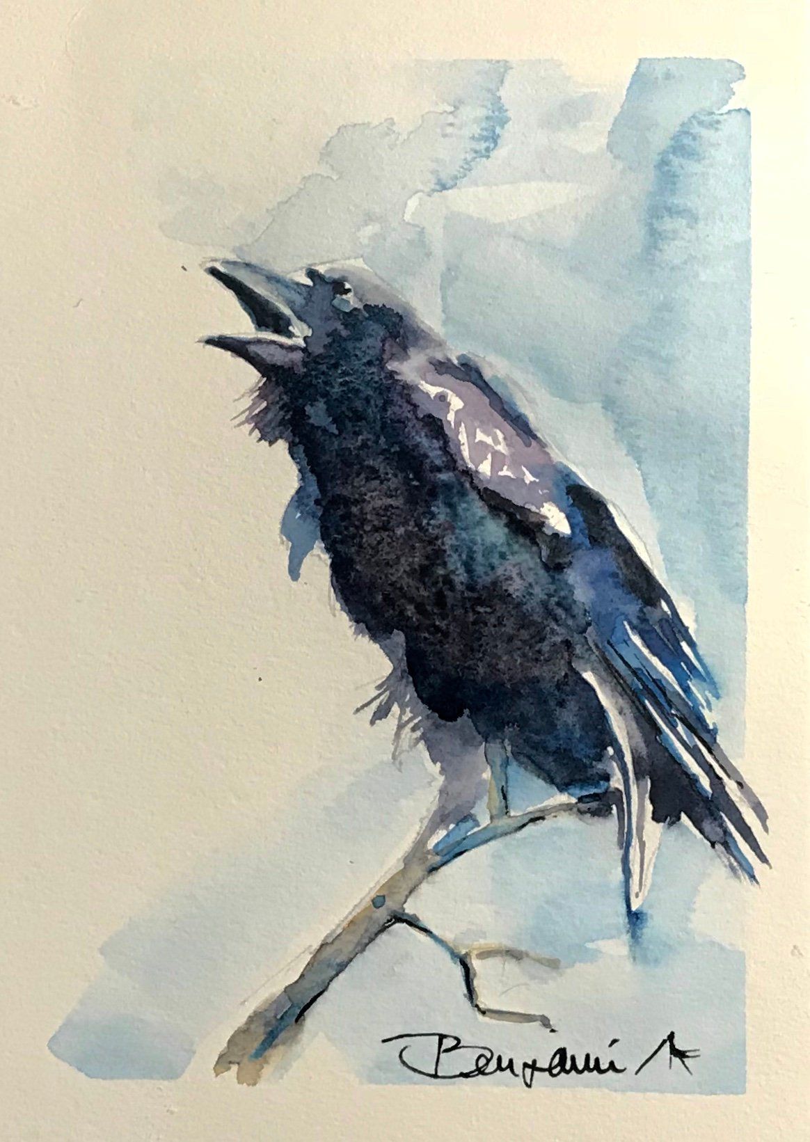 1164x1641 Original Watercolor Paintings, Original Watercolour Landscape - Abstract Watercolor Portraits