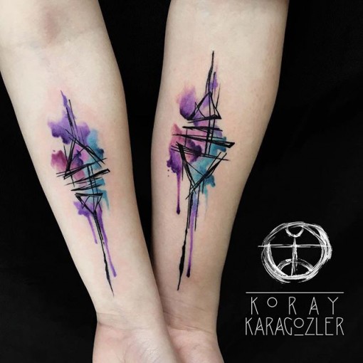 510x510 Abstract Watercolor Tattoos Best Tattoo Ideas Gallery - Abstract Watercolor Tattoo