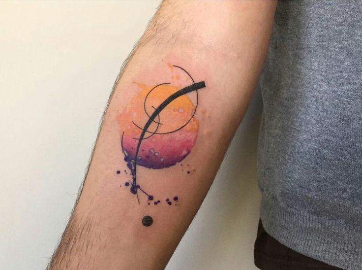 736x548 Watercolor Tattoo Awesome Watercolor Tattoo Abstract - Abstract Watercolor Tattoo