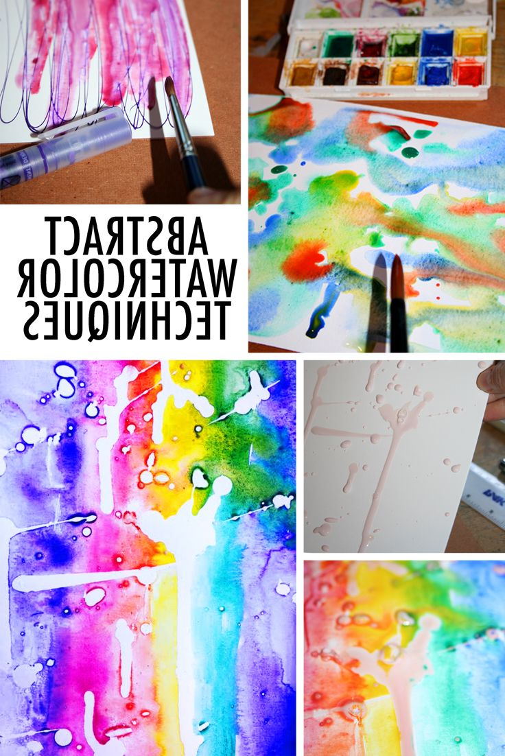 736x1102 Abstract Water Color Painting 8 Abstract Watercolor Techniques To - Abstract Watercolor Techniques