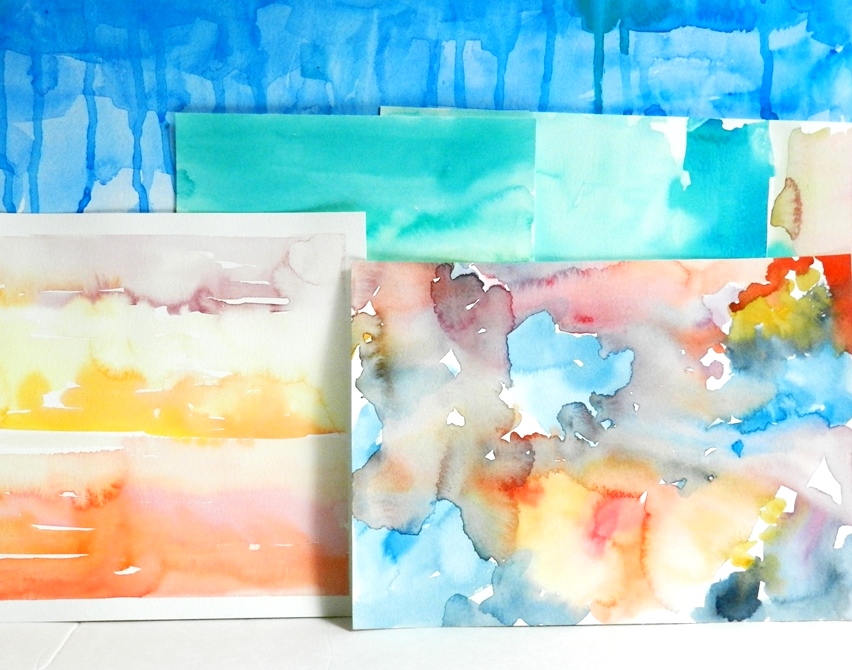 Abstract Watercolor Tutorial at Explore collection
