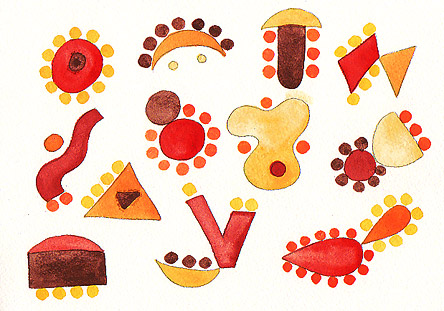 444x311 Abstract Watercolor Painting Instructions How To Paint Colorful - Abstract Watercolor Tutorial