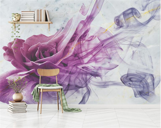 640x512 Beibehang Custom Wallpaper Modern Minimalistic Abstract Watercolor - Abstract Watercolor Wallpaper