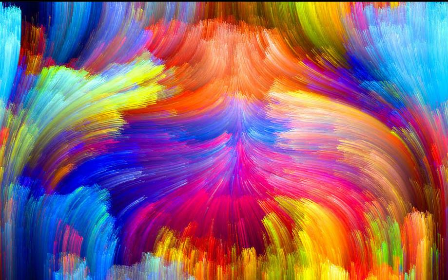 919x576 Ceiling Murals Wallpaper Ceilings Fantasy Abstract Watercolor - Abstract Watercolor Wallpaper