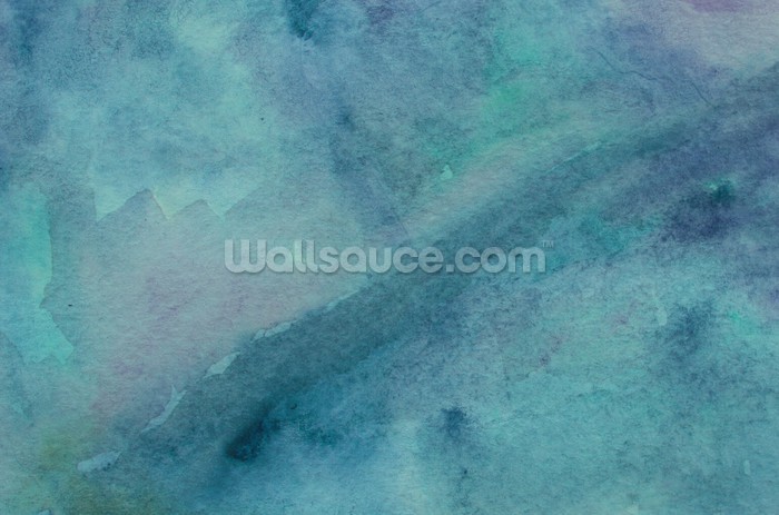 700x463 Abstract Turquoise Watercolor Wallpaper Wallsauce Uk - Abstract Watercolor Wallpaper