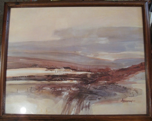 505x400 Jbtreasures Rare Ackerman Watercolor Print - Ackerman Watercolor