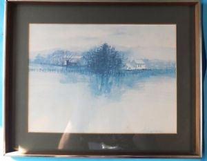 300x233 Vintage Frank Ackerman 1933 86 Picture Art Print Watercolour - Ackerman Watercolor