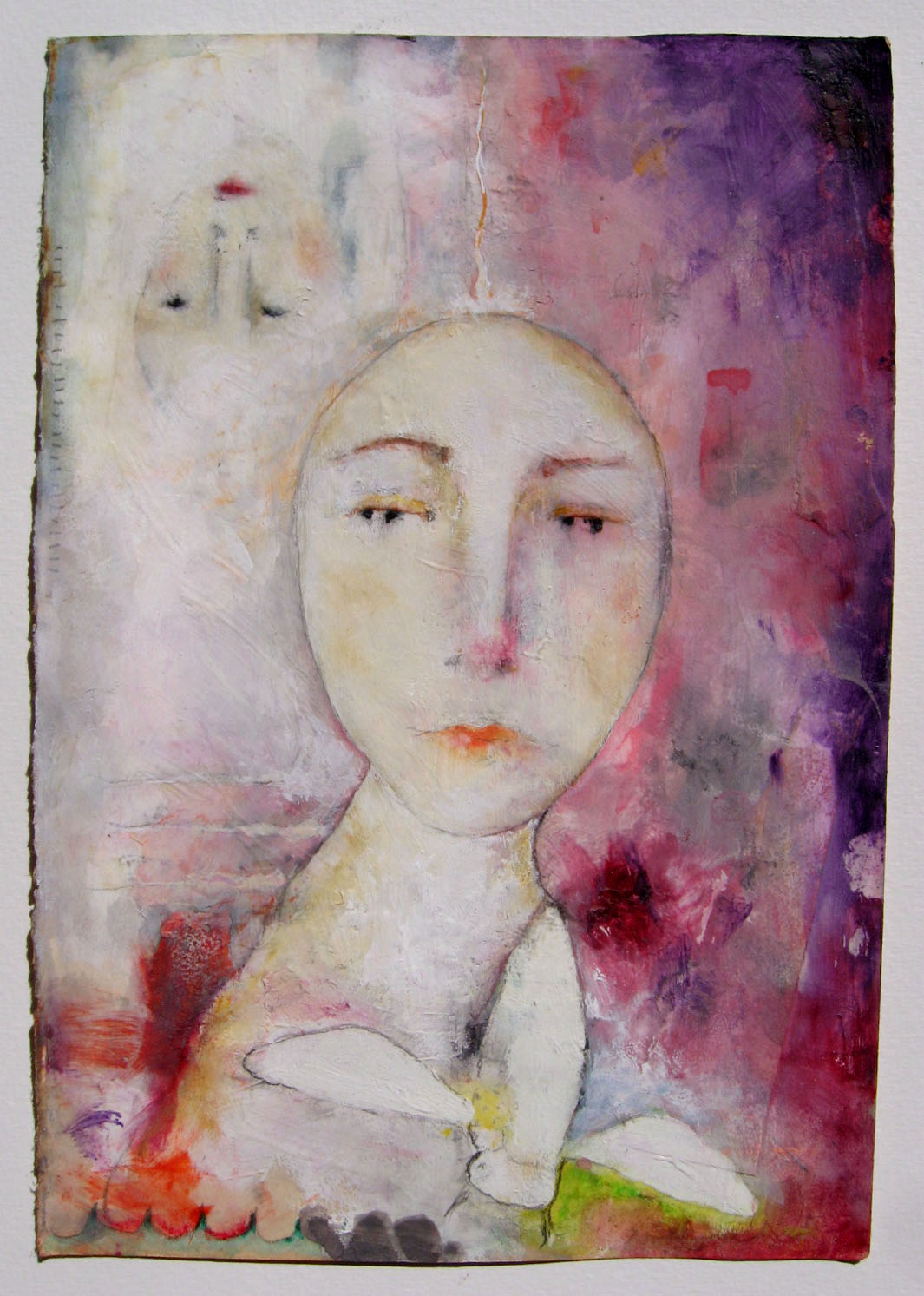 1065x1493 Mixed Media Art Techniques - Acrylic And Watercolor Mixed Media