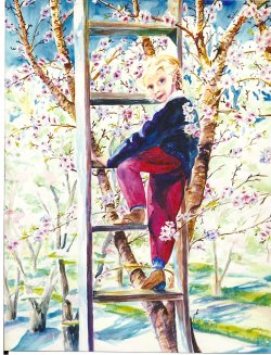 250x327 More Advanced Painting With Watercolor Feltmagnet - Advanced Watercolor