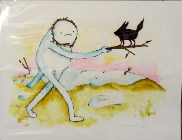 620x477 Watercolor Time - Adventure Time Watercolor