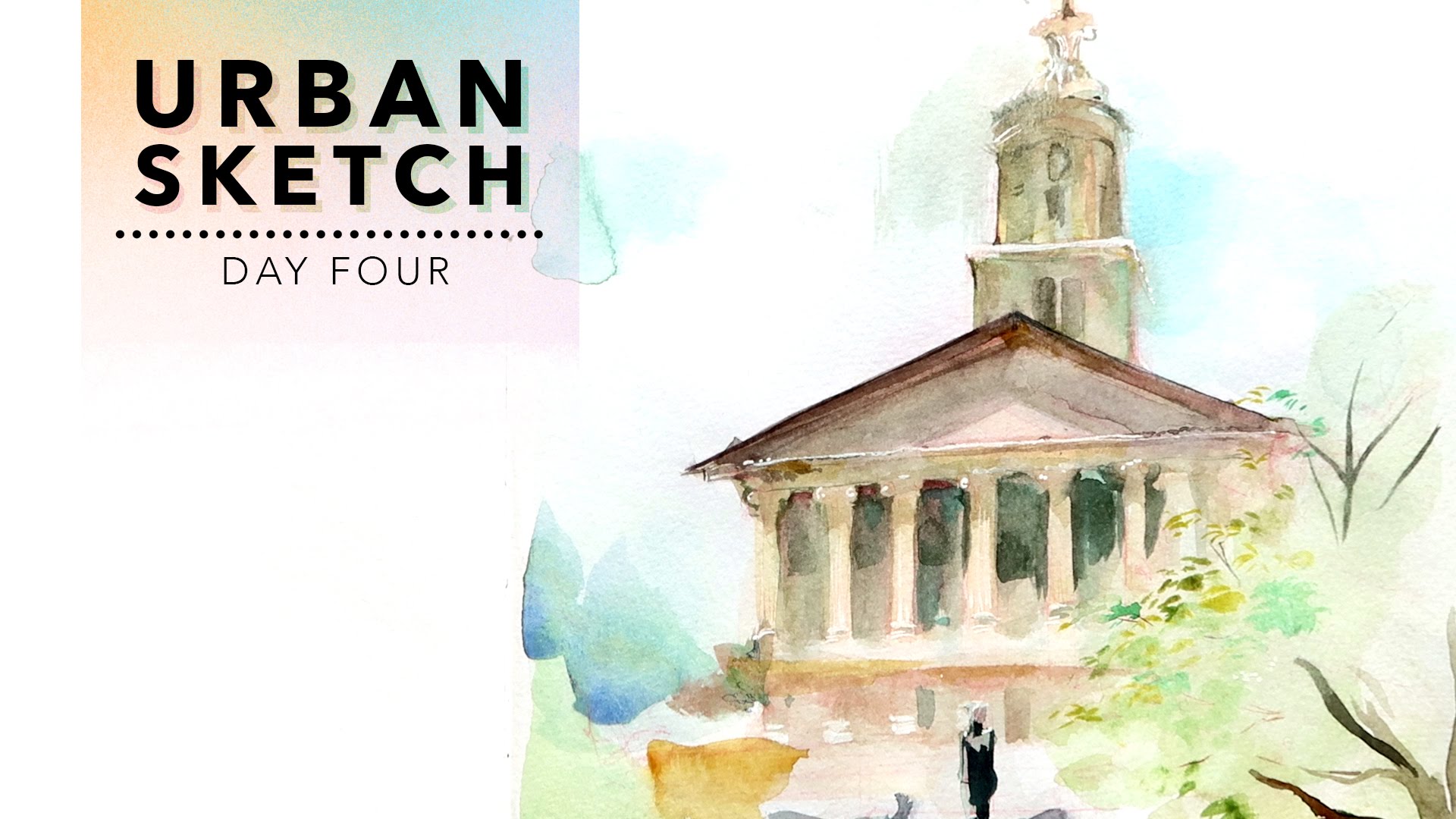 1920x1080 Urban Sketch Day Four Watercolor Adventure - Adventure Watercolor