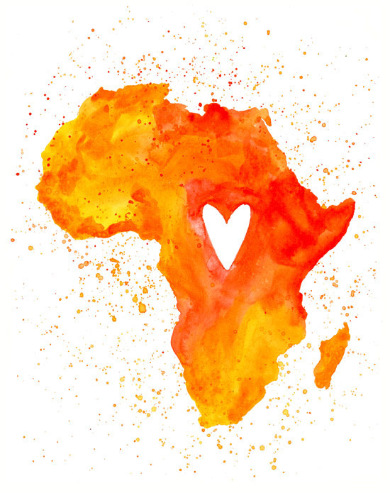 550x695 Africans (Can) Do It Better Wwwanchi - Africa Watercolor