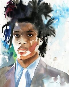 240x300 Basquiat Art Painting Artist African American Black - African American Watercolor