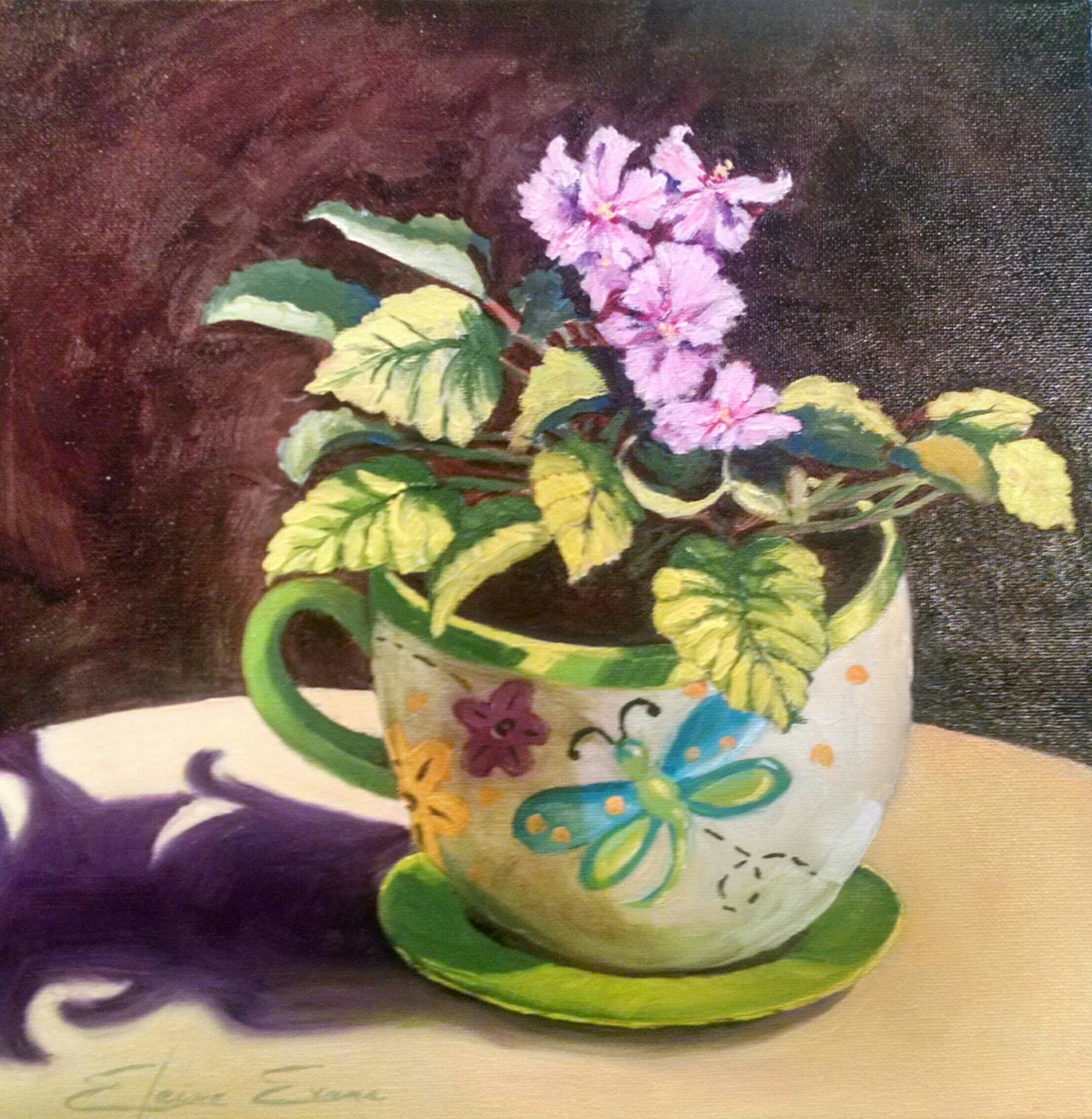 2213x2269 African Violets - African Violet Pink Watercolor