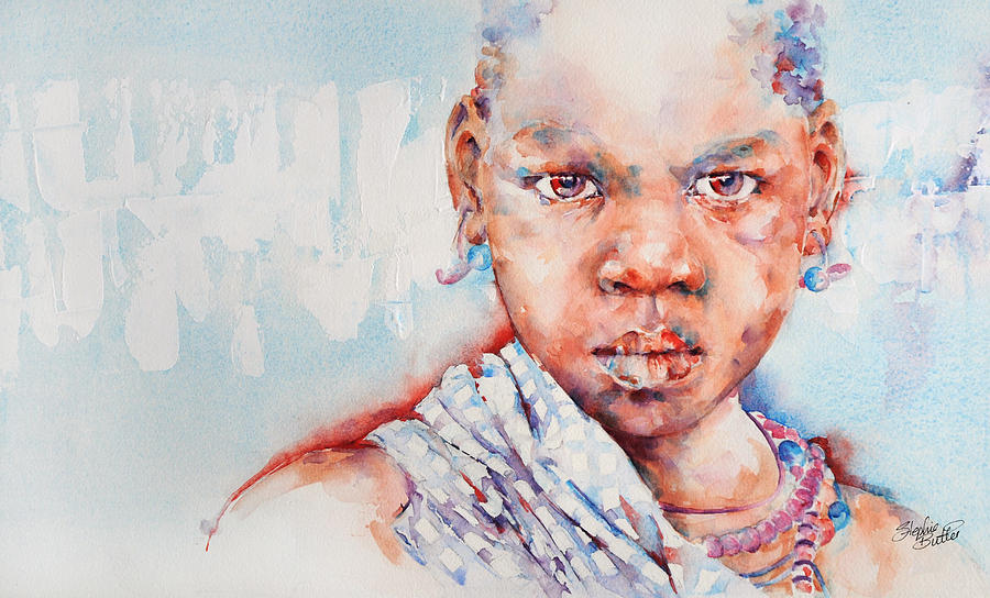 900x544 Stephie Butler - African Watercolor Paintings