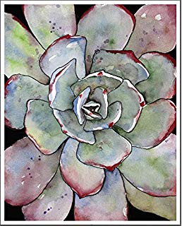 258x320 Succulent Wall Art Agave Art Prints Green Desert Plant - Agave Watercolor