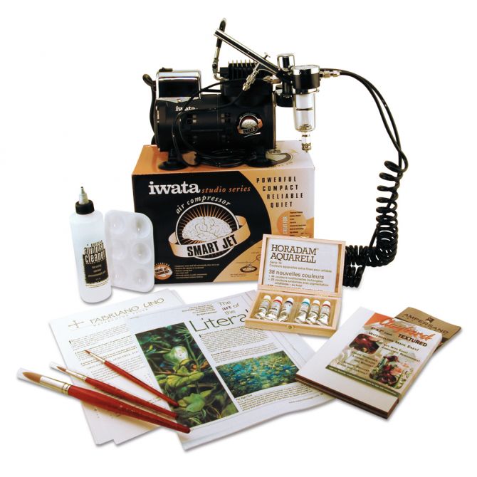 670x670 Iwata Watercolor Airbrush Set With Hp C Plus Iwata - Airbrush Watercolor