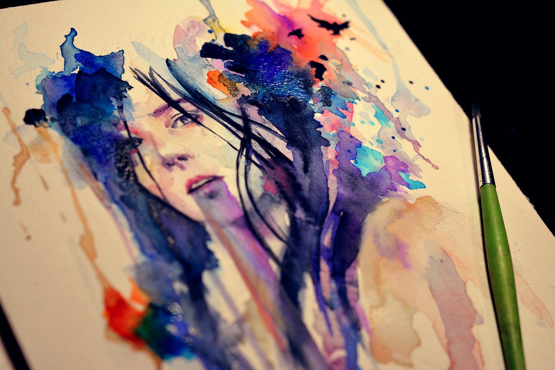 Airbrush Watercolor at Explore collection of