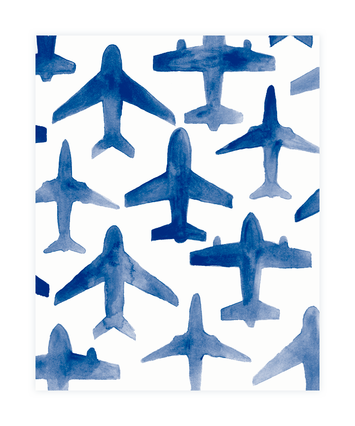 720x864 Airplane Watercolor Print Ideas Para Tattoos - Airplane Watercolor