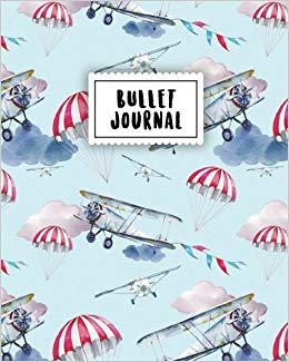 260x325 Buy Cute Airplane Watercolor Bullet Journal Book Online - Airplane Watercolor