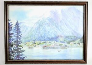 300x211 Don Kolstad High Quality Watercolor Painting Print Juneau Alaska - Alaska Watercolor