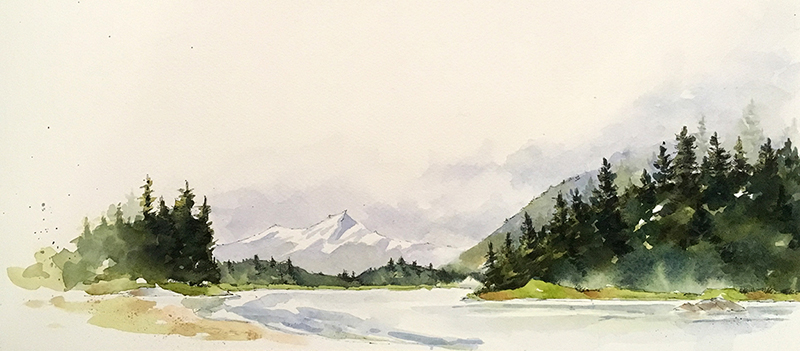 800x351 March 2017 Drawn - Alaska Watercolor