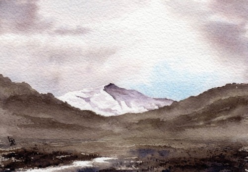 500x347 Alaska Watercolor Tumblr - Alaska Watercolor