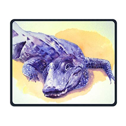 425x425 Readyybry Alligator Watercolor Comfortable Rectangle - Alligator Watercolor