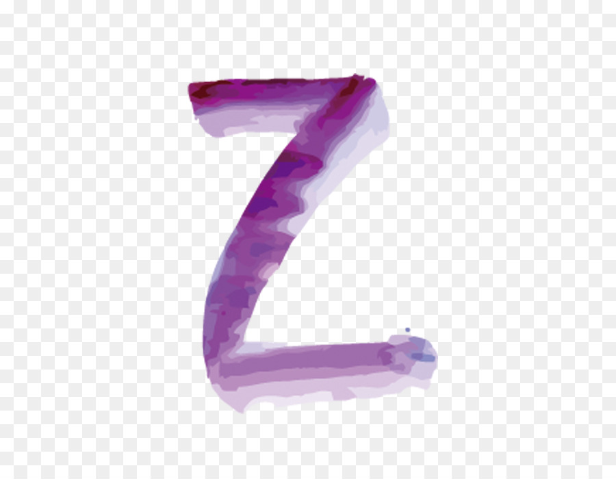 900x700 Z Letter English Alphabet - Alphabet Watercolor