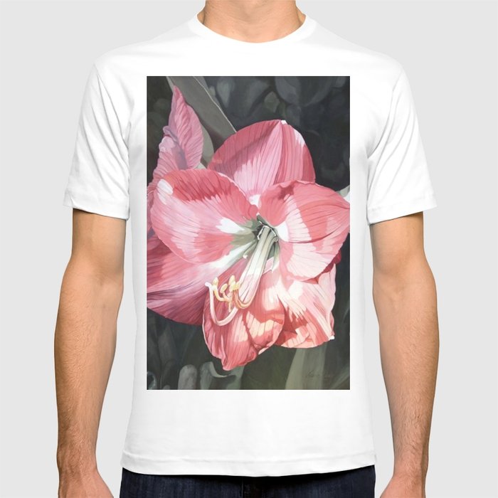 700x700 Pink Amaryllis Watercolor Botanical Garden Flower Painting Nature - Amaryllis Watercolor