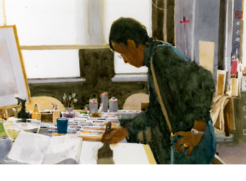 490x360 American Watercolor Society - American Watercolor