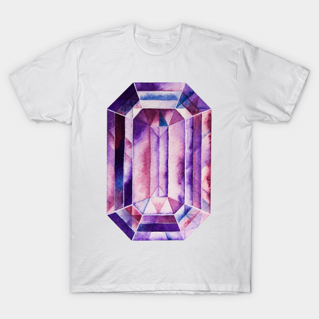 630x630 Watercolor Amethyst Purple Stone - Amethyst Watercolor