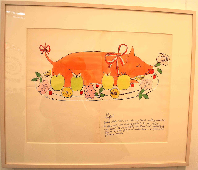 640x550 Early Andy Warhol Pen Amp Ink Drawing 3 W Watercolor Gaviak - Andy Warhol Watercolor