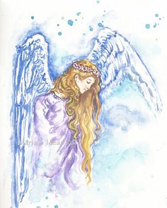 236x295 Image Result For Angeles Watercolor Christmas - Angel Watercolor Paintings