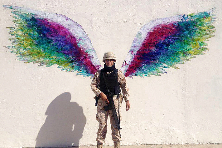 712x474 Discover The Global Angel Wings Project In Los Angeles Descubre - Angel Wings Watercolor