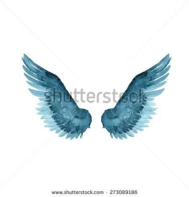 375x392 Resultado De Imagem Para Watercolor Angel Wings Tatoo - Angel Wings Watercolor